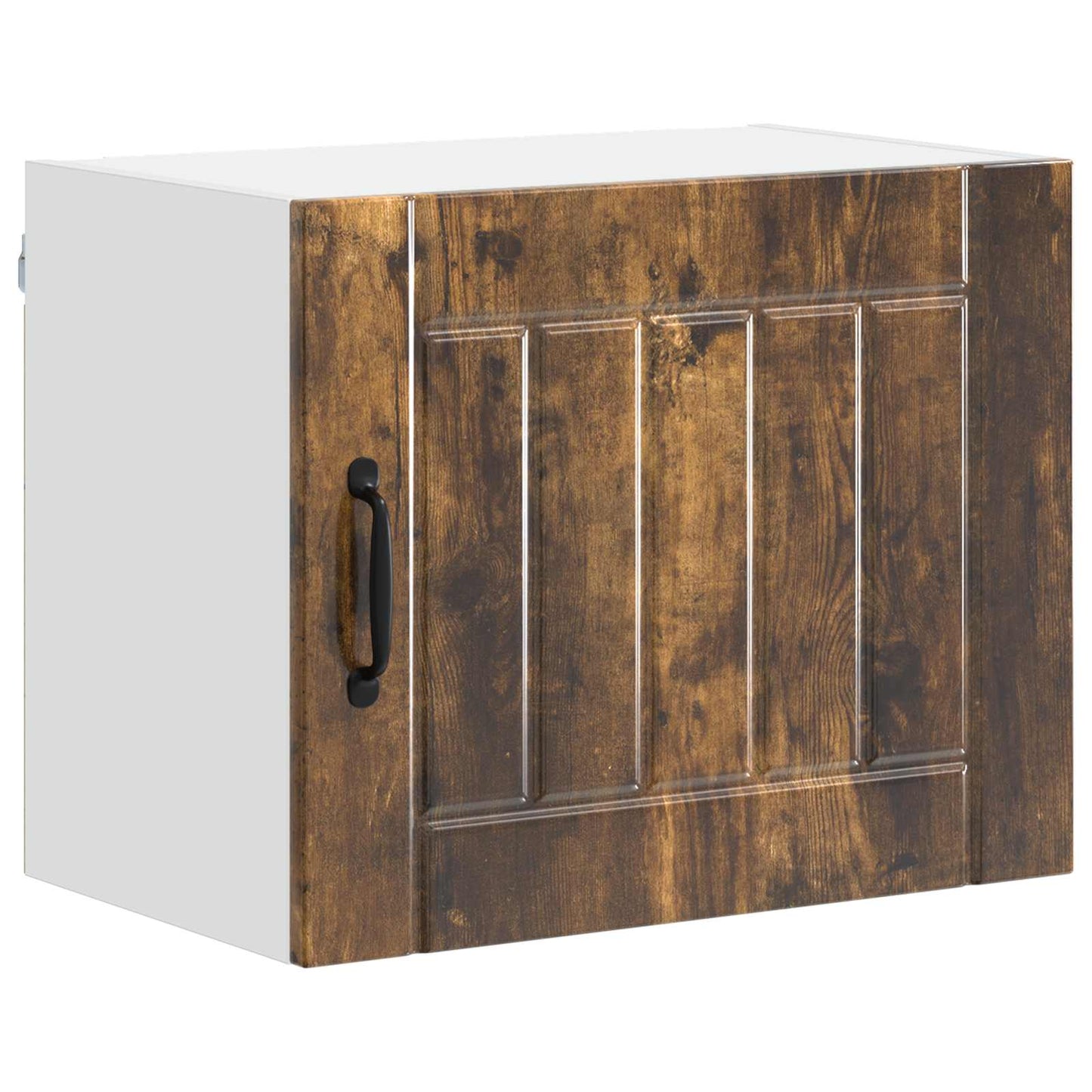 vidaXL Wall Cabinet LUCCA Smoked Oak 50 x 31 x 40 cm Engineered Wood 2