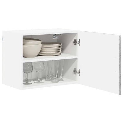 vidaXL Wall Cabinet LUCCA Grey Sonoma 50 x 31 x 40 cm Engineered Wood 3