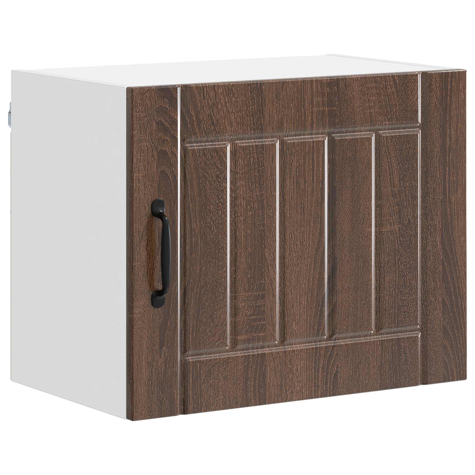 vidaXL Wall Cabinet LUCCA Brown Oak 50 x 31 x 40 cm Engineered Wood 2