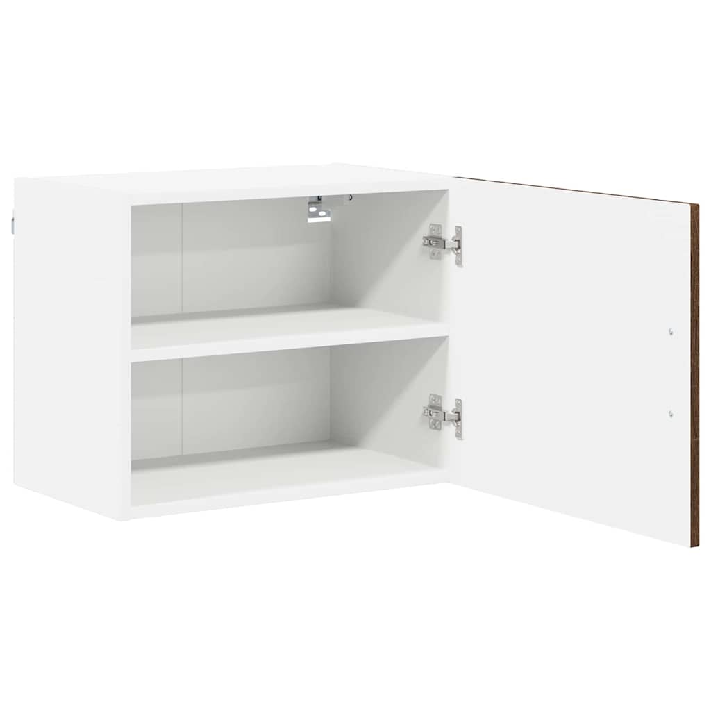 vidaXL Wall Cabinet LUCCA Brown Oak 50 x 31 x 40 cm Engineered Wood 5
