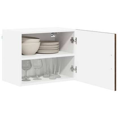 vidaXL Wall Cabinet LUCCA Brown Oak 50 x 31 x 40 cm Engineered Wood 3