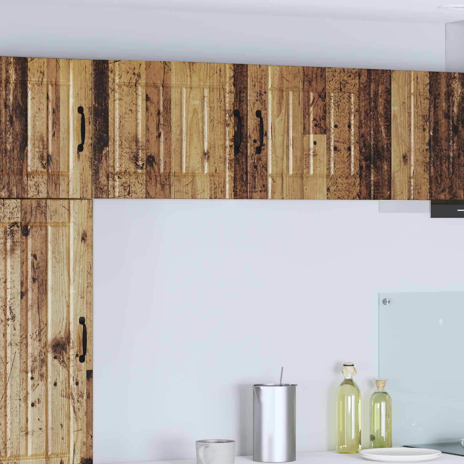 vidaXL Wall Cabinet LUCCA Old Wood 50 x 31 x 40 cm Engineered Wood 1