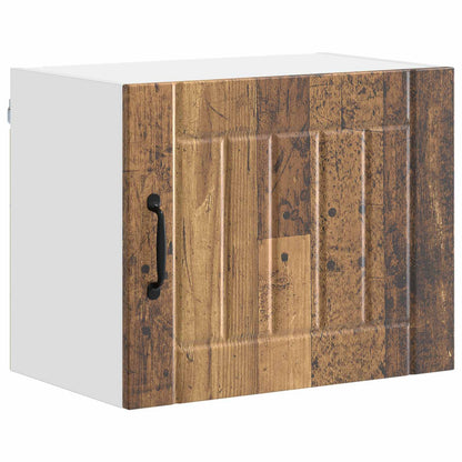 vidaXL Wall Cabinet LUCCA Old Wood 50 x 31 x 40 cm Engineered Wood 2