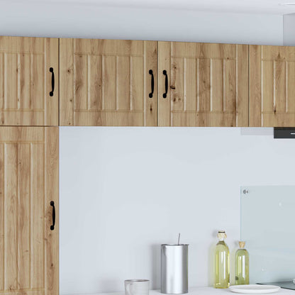 vidaXL Wall Cabinet LUCCA Artisan Oak 50 x 31 x 40 cm Engineered Wood 1