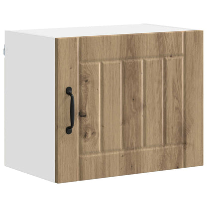 vidaXL Wall Cabinet LUCCA Artisan Oak 50 x 31 x 40 cm Engineered Wood 2