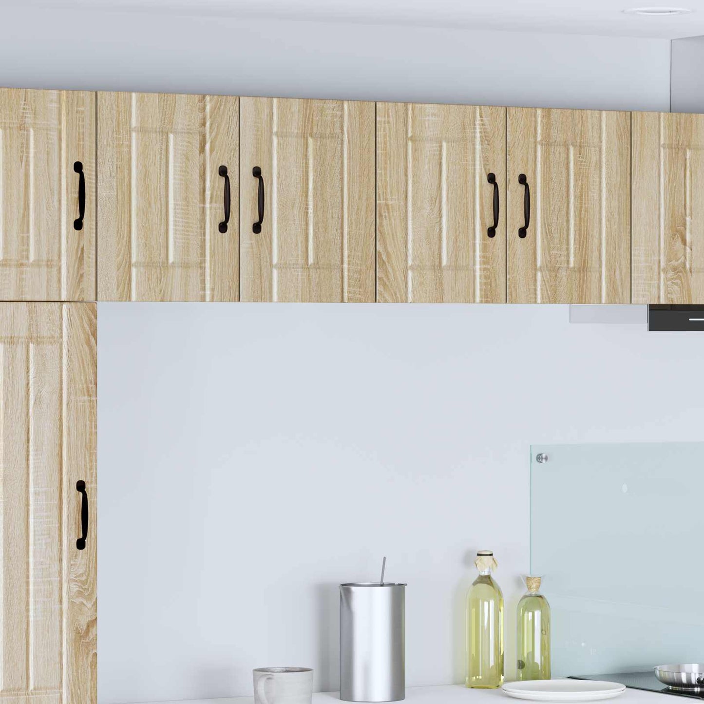 vidaXL Wall Cabinet LUCCA Sonoma Oak 60 x 31 x 40 cm Engineered Wood 1