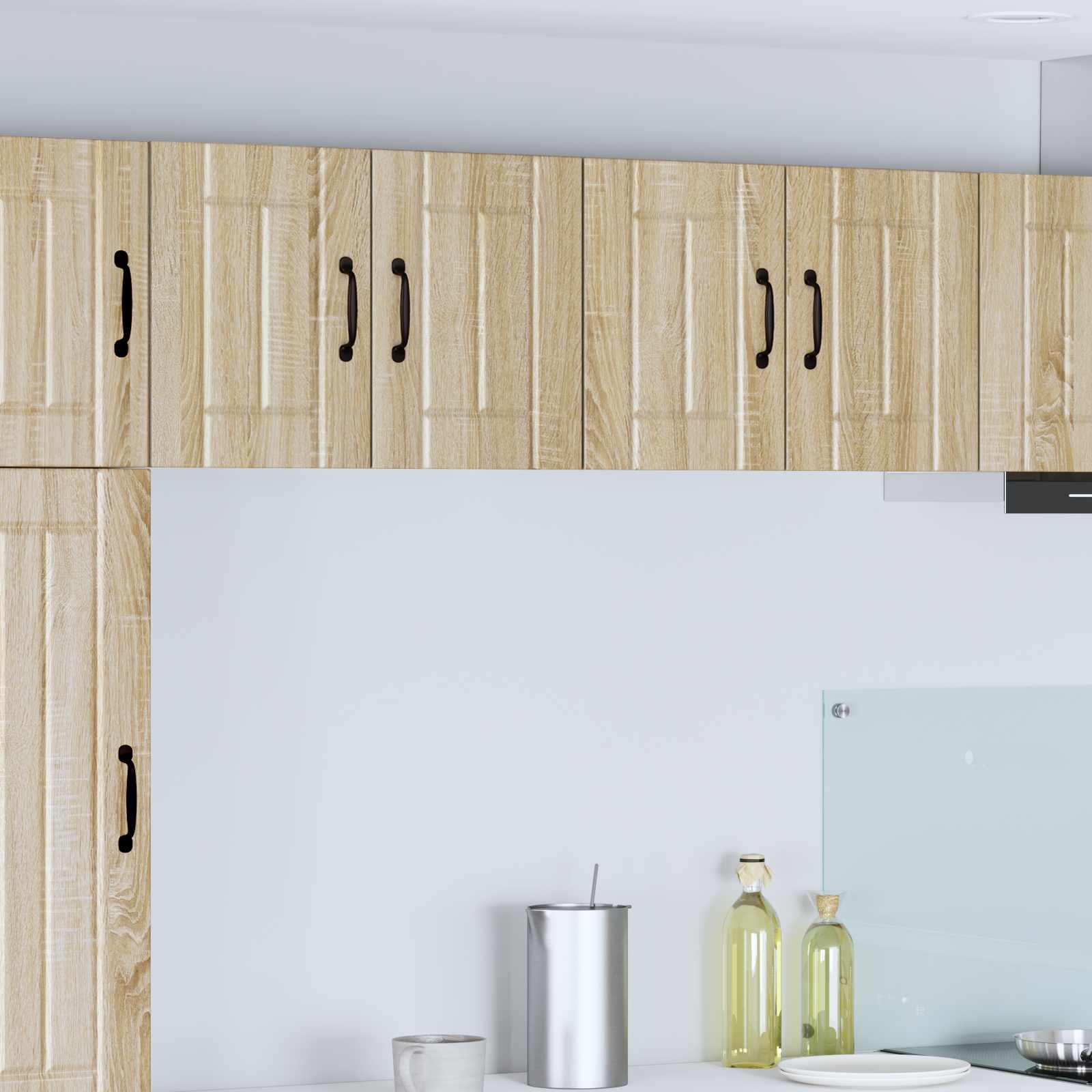 vidaXL Wall Cabinet LUCCA Sonoma Oak 60 x 31 x 40 cm Engineered Wood 1