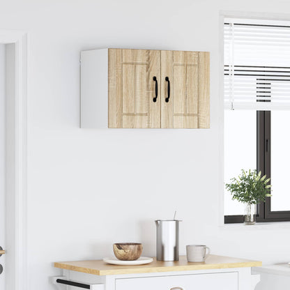 vidaXL Wall Cabinet LUCCA Sonoma Oak 60 x 31 x 40 cm Engineered Wood 4