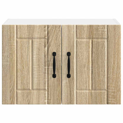 vidaXL Wall Cabinet LUCCA Sonoma Oak 60 x 31 x 40 cm Engineered Wood 6