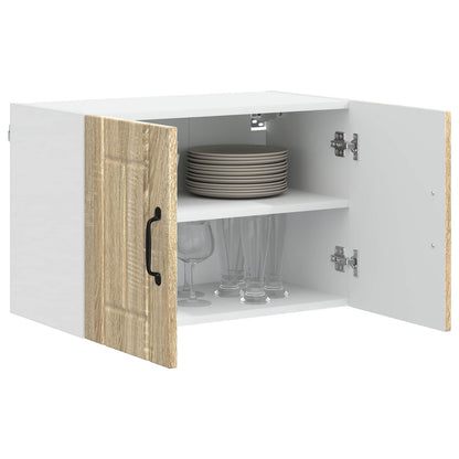 vidaXL Wall Cabinet LUCCA Sonoma Oak 60 x 31 x 40 cm Engineered Wood 3