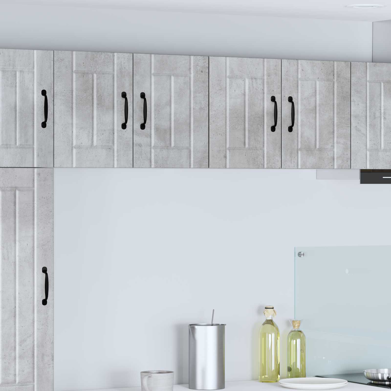 vidaXL Wall Cabinet LUCCA Concrete Grey 60 x 31 x 40 cm 1