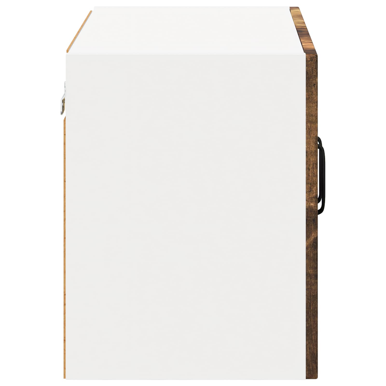 vidaXL Wall Cabinet LUCCA Smoked Oak 60 x 31 x 40 cm Engineered Wood 5