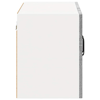 vidaXL Wall Cabinet LUCCA Grey Sonoma 60 x 31 x 40 cm Engineered Wood 6