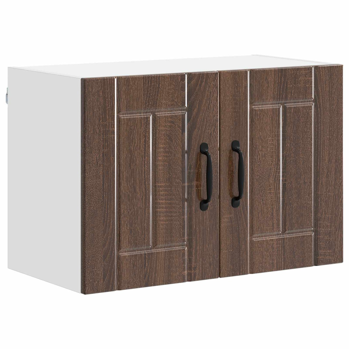 vidaXL Wall Cabinet LUCCA Brown Oak 60 x 31 x 40 cm Engineered Wood 2