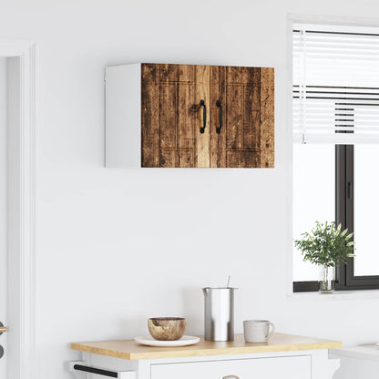 vidaXL Wall Cabinet LUCCA Old Wood 60 x 31 x 40 cm Engineered Wood 1