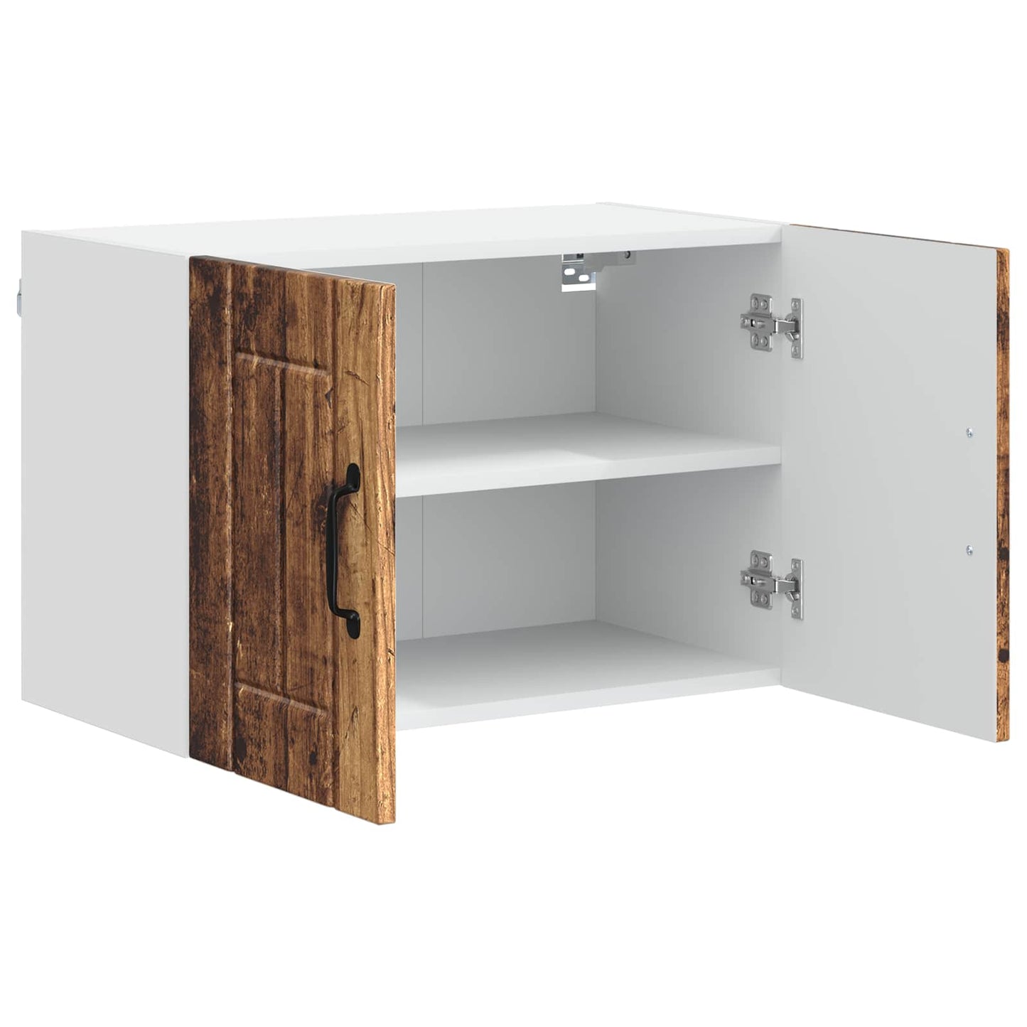 vidaXL Wall Cabinet LUCCA Old Wood 60 x 31 x 40 cm Engineered Wood 4