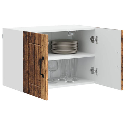 vidaXL Wall Cabinet LUCCA Old Wood 60 x 31 x 40 cm Engineered Wood 3
