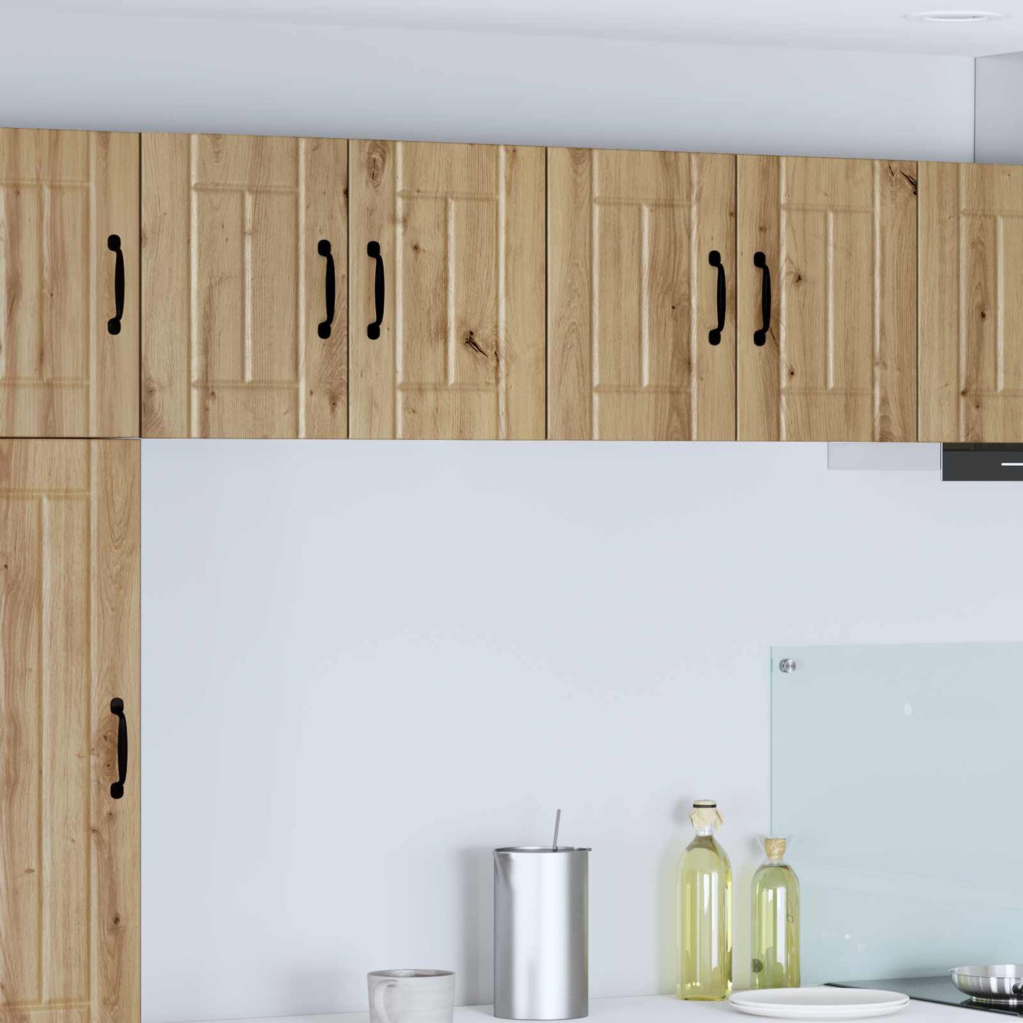 vidaXL Wall Cabinet LUCCA Artisan Oak 60 x 31 x 40 cm Engineered Wood 1