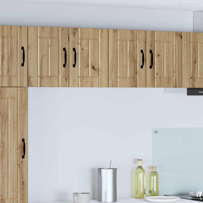 vidaXL Wall Cabinet LUCCA Artisan Oak 60 x 31 x 40 cm Engineered Wood 1