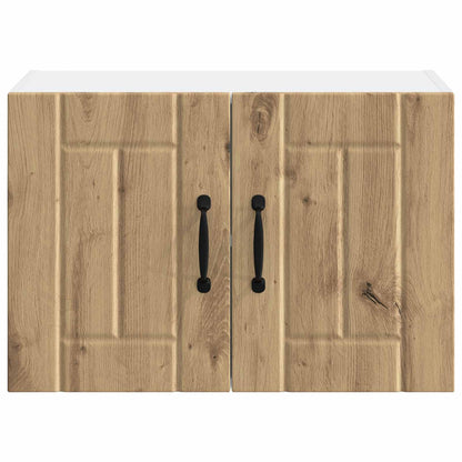 vidaXL Wall Cabinet LUCCA Artisan Oak 60 x 31 x 40 cm Engineered Wood 6
