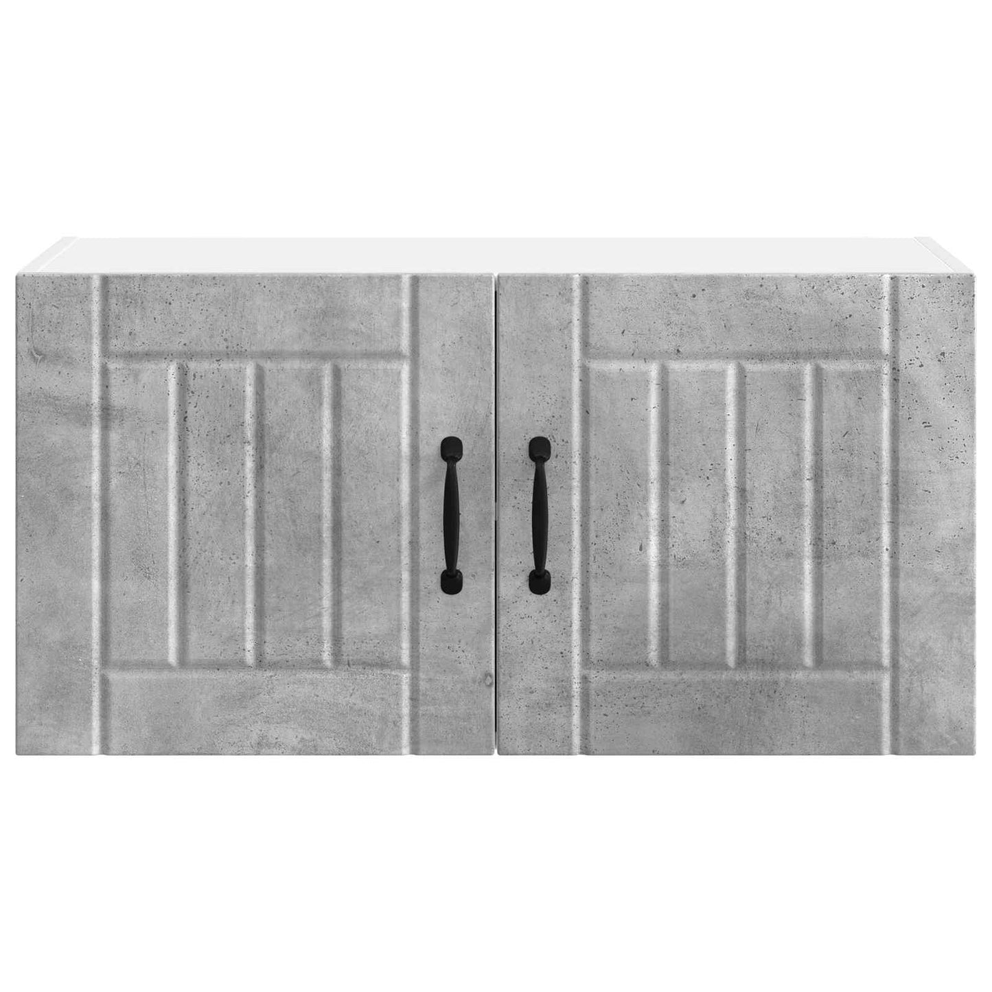 vidaXL Wall Cabinet LUCCA Concrete Grey 80 x 31 x 40 cm 6