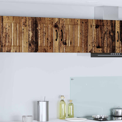 vidaXL Wall Cabinet LUCCA Old Wood 80 x 31 x 40 cm Engineered Wood 1
