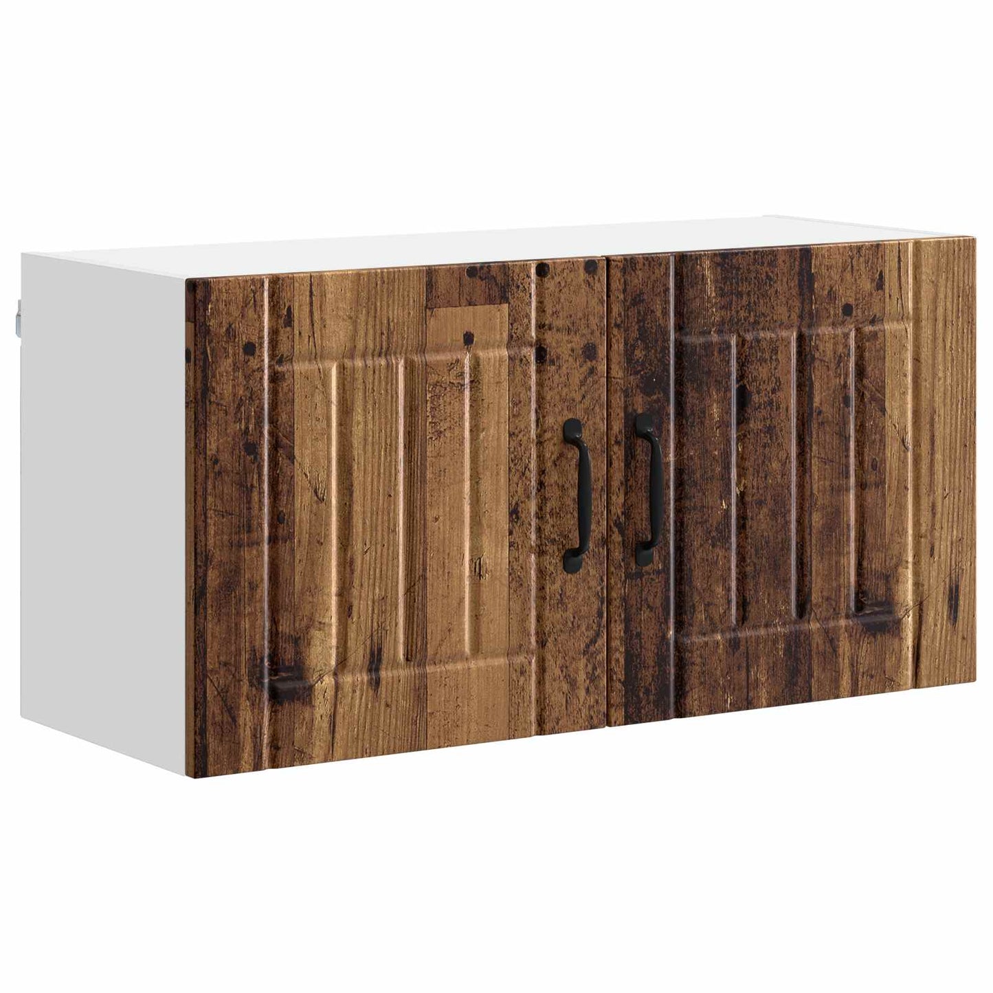 vidaXL Wall Cabinet LUCCA Old Wood 80 x 31 x 40 cm Engineered Wood 2