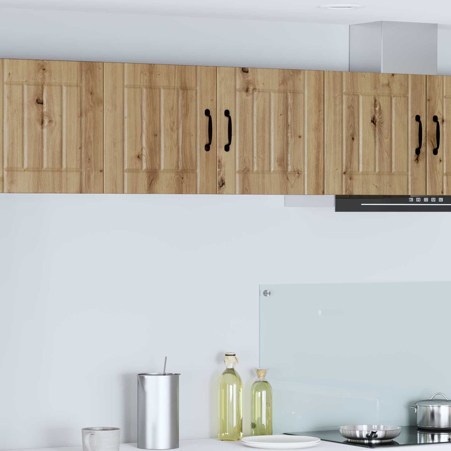 vidaXL Wall Cabinet LUCCA Artisan Oak 80 x 31 x 40 cm Engineered Wood 1
