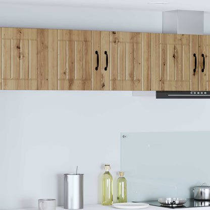 vidaXL Wall Cabinet LUCCA Artisan Oak 80 x 31 x 40 cm Engineered Wood 1