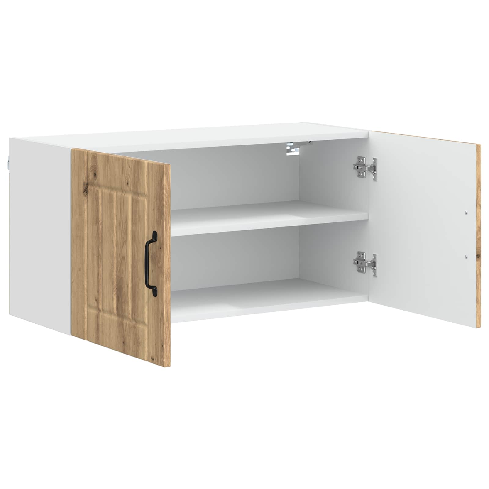 vidaXL Wall Cabinet LUCCA Artisan Oak 80 x 31 x 40 cm Engineered Wood 5