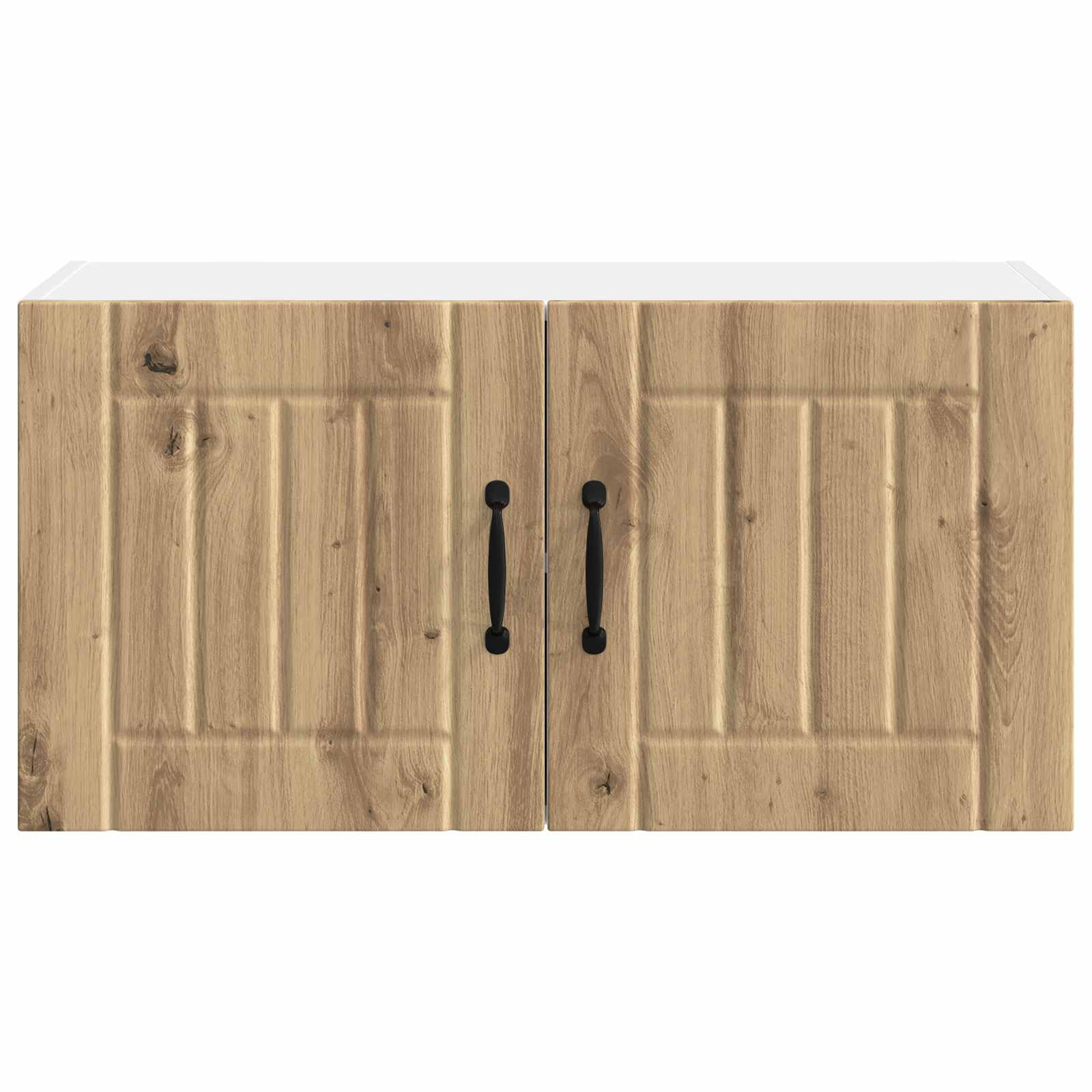 vidaXL Wall Cabinet LUCCA Artisan Oak 80 x 31 x 40 cm Engineered Wood 6