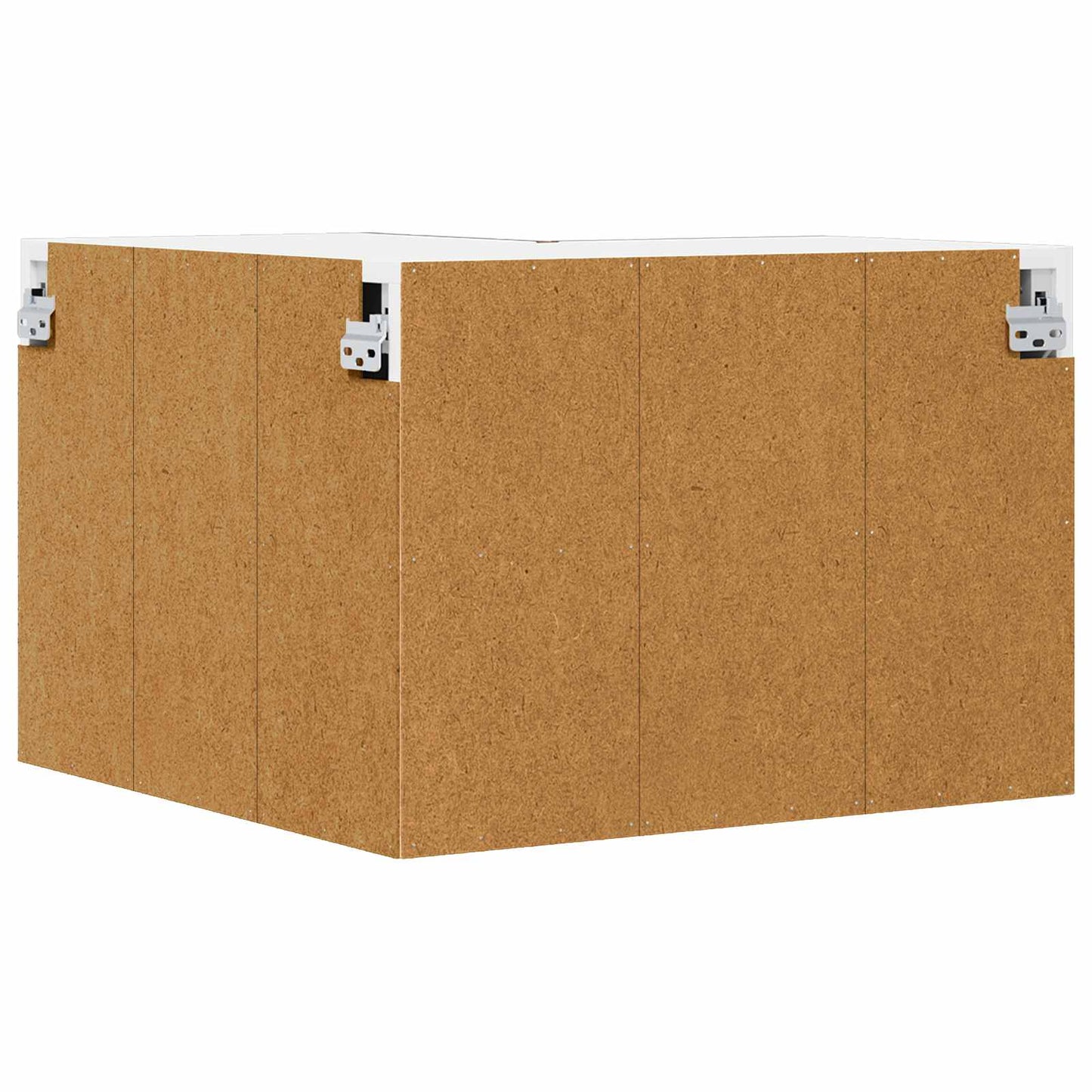 vidaXL Wall Corner Cabinet LUCCA Brown Oak 57 x 57 x 40 cm 3
