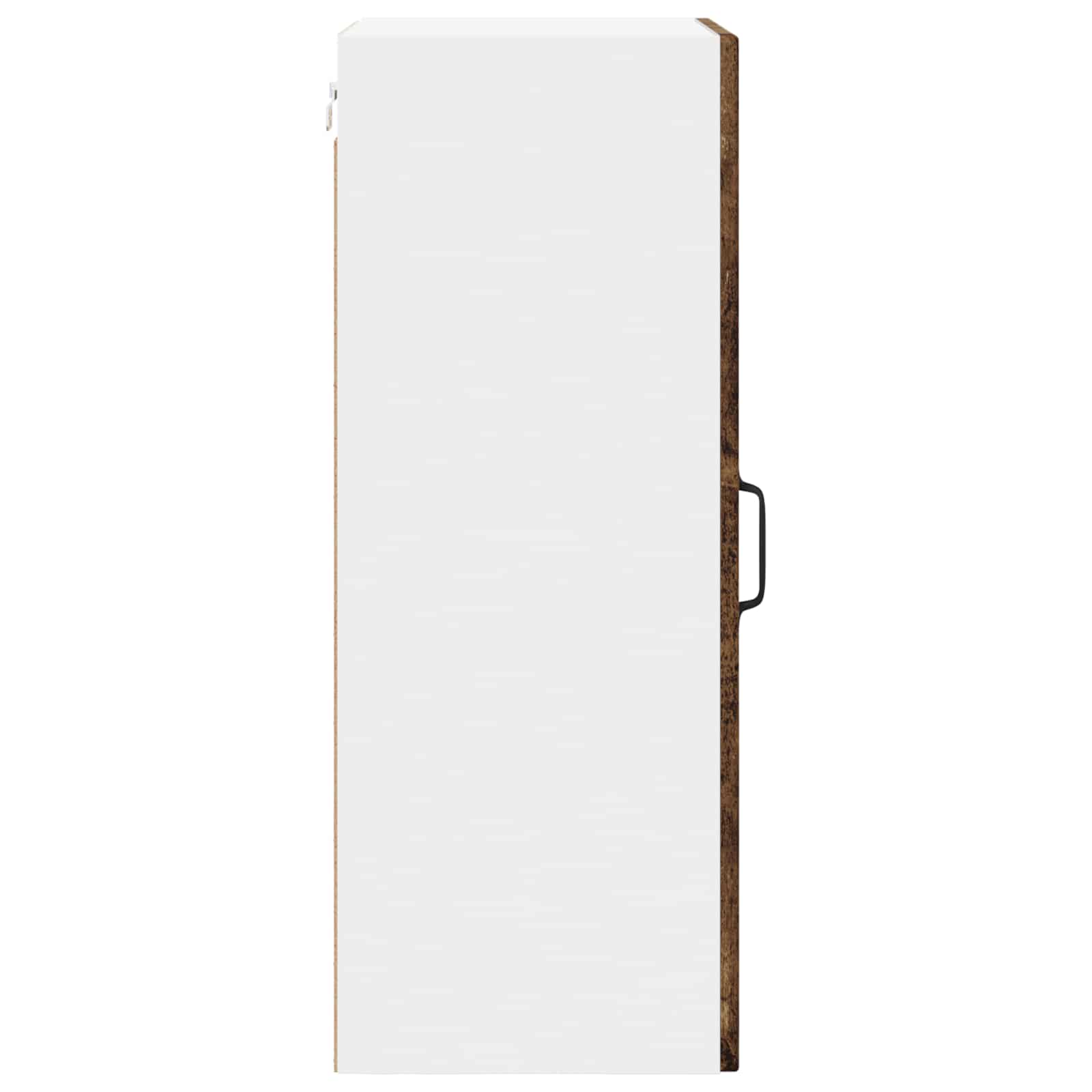 vidaXL Wall Glass Cabinet LUCCA Old Wood 40 x 31 x 80 cm 6