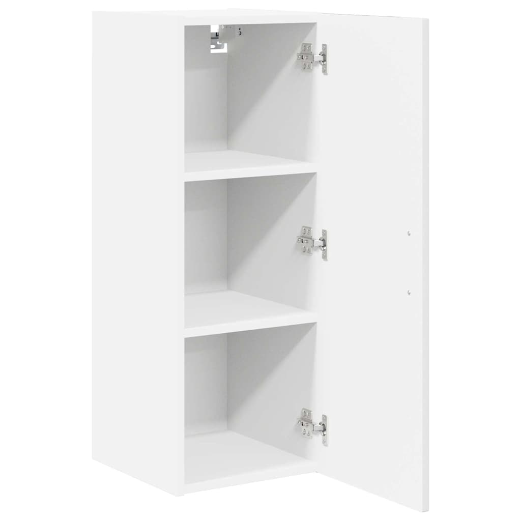 vidaXL Wall Cabinet LUCCA High Gloss White 30 x 31 x 80 cm 5
