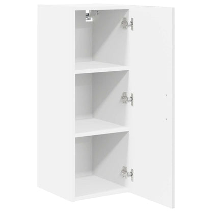 vidaXL Wall Cabinet LUCCA High Gloss White 30 x 31 x 80 cm 5