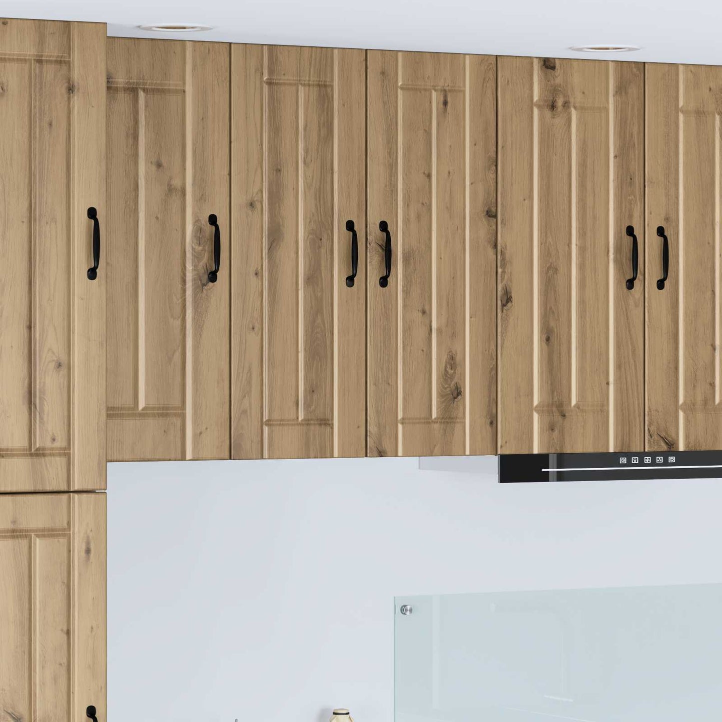 vidaXL Wall Cabinet LUCCA Artisan Oak 30 x 31 x 80 cm Engineered Wood 1