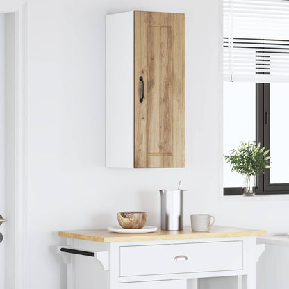 vidaXL Wall Cabinet LUCCA Artisan Oak 30 x 31 x 80 cm Engineered Wood 4