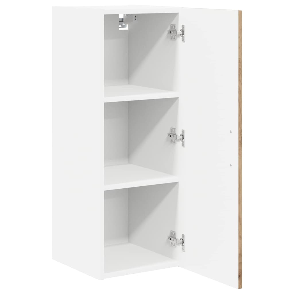 vidaXL Wall Cabinet LUCCA Artisan Oak 30 x 31 x 80 cm Engineered Wood 5