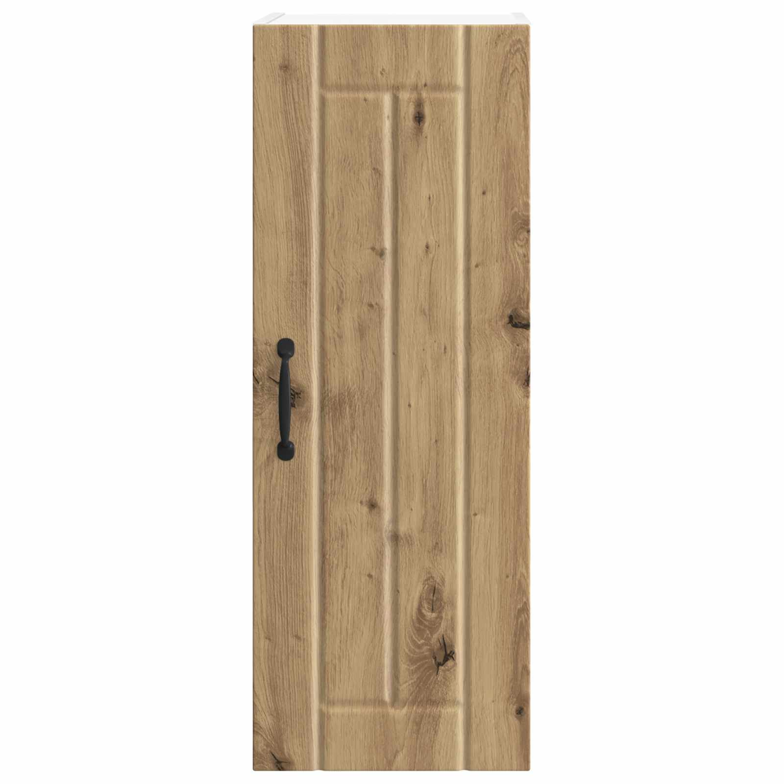 vidaXL Wall Cabinet LUCCA Artisan Oak 30 x 31 x 80 cm Engineered Wood 6