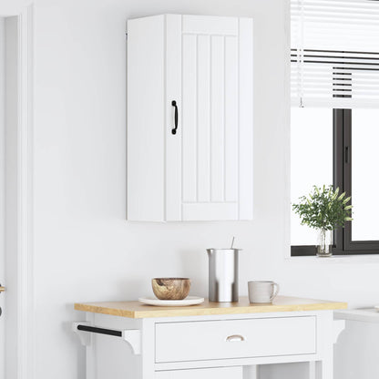 vidaXL Wall Cabinet LUCCA White 40 x 31 x 80 cm Engineered Wood 4