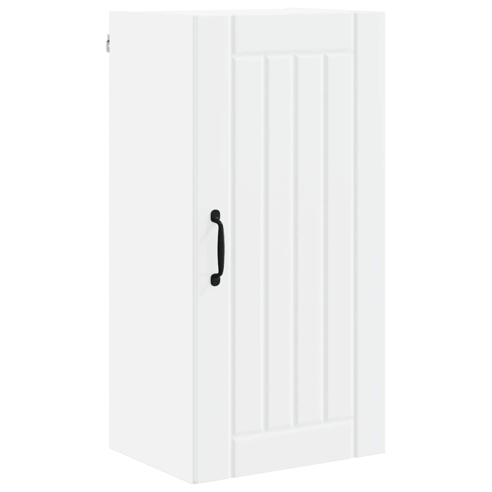 vidaXL Wall Cabinet LUCCA White 40 x 31 x 80 cm Engineered Wood 2