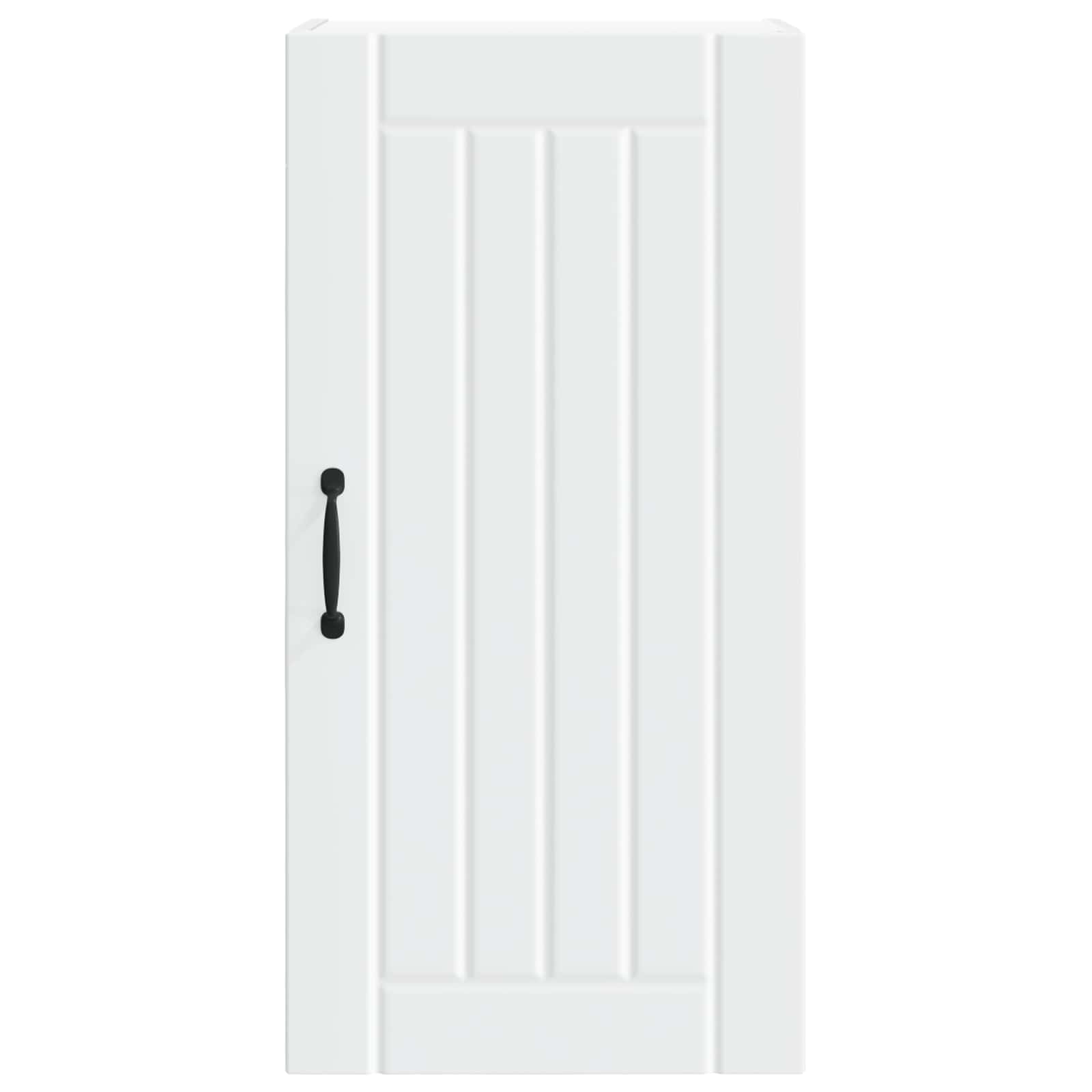 vidaXL Wall Cabinet LUCCA White 40 x 31 x 80 cm Engineered Wood 6