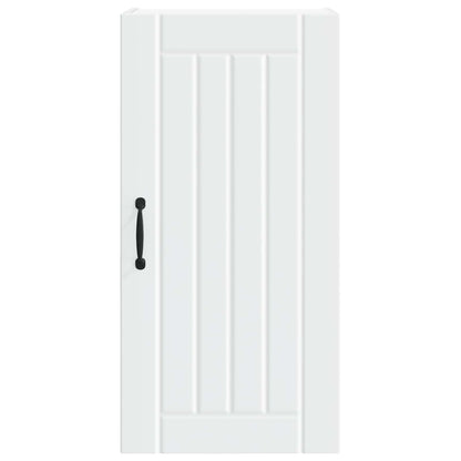 vidaXL Wall Cabinet LUCCA White 40 x 31 x 80 cm Engineered Wood 6
