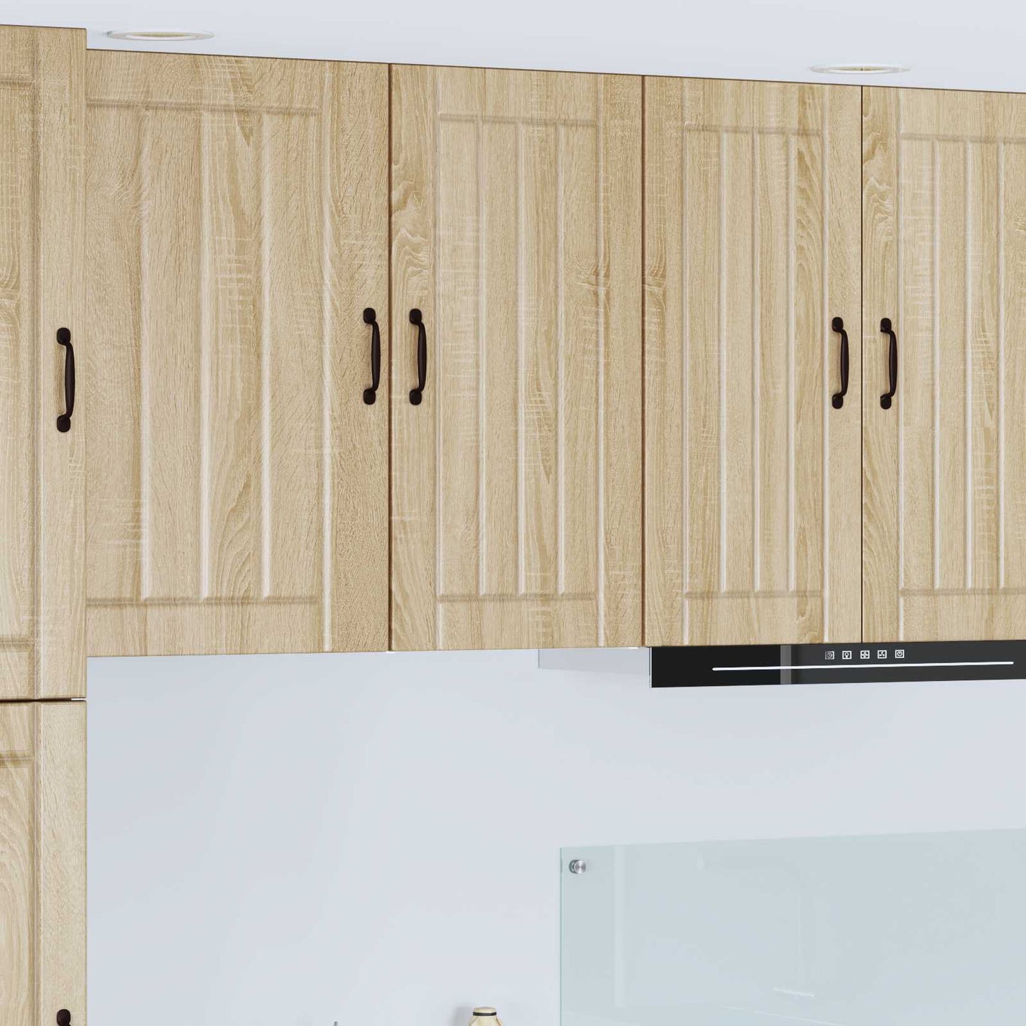vidaXL Wall Cabinet LUCCA Sonoma Oak 40 x 31 x 80 cm Engineered Wood 1