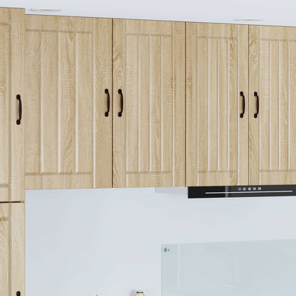 vidaXL Wall Cabinet LUCCA Sonoma Oak 40 x 31 x 80 cm Engineered Wood 1