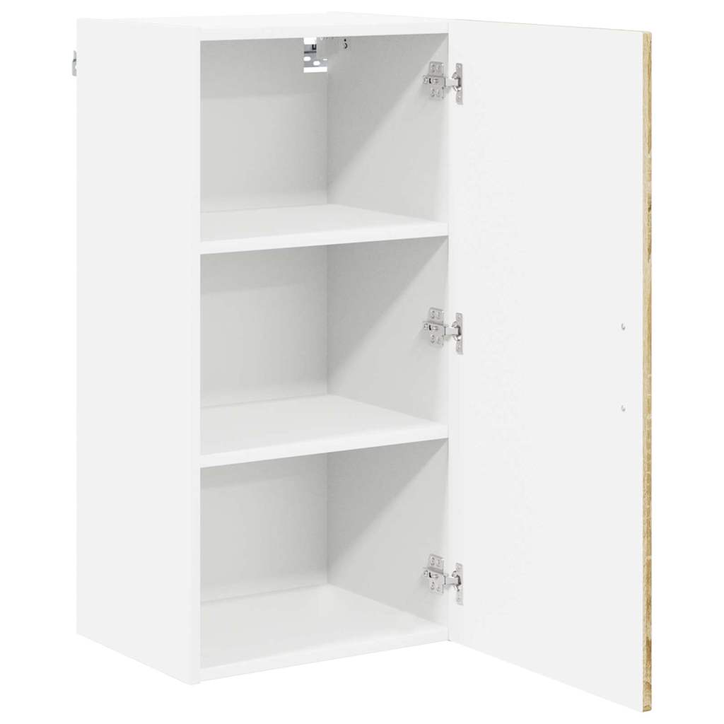 vidaXL Wall Cabinet LUCCA Sonoma Oak 40 x 31 x 80 cm Engineered Wood 5