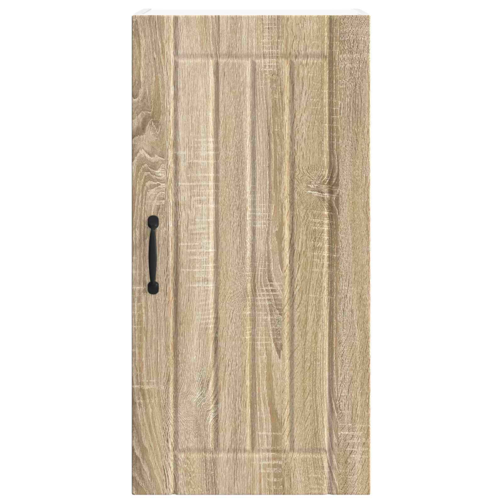 vidaXL Wall Cabinet LUCCA Sonoma Oak 40 x 31 x 80 cm Engineered Wood 6