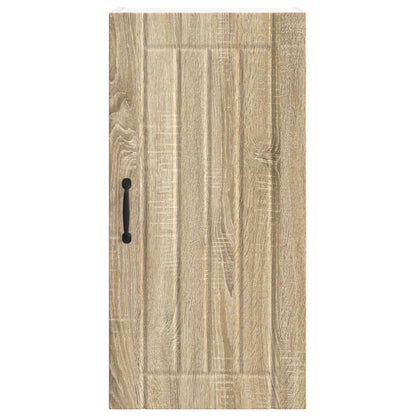 vidaXL Wall Cabinet LUCCA Sonoma Oak 40 x 31 x 80 cm Engineered Wood 6