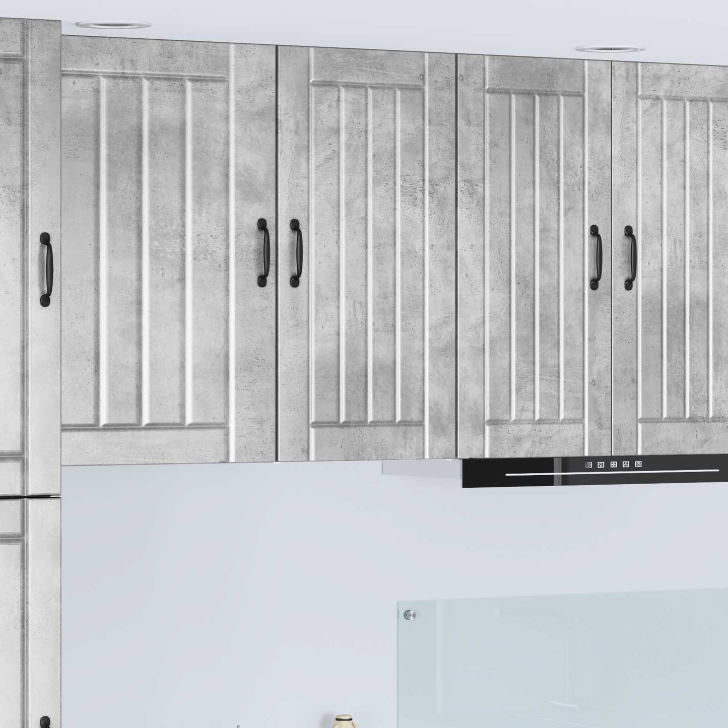 vidaXL Wall Cabinet LUCCA Concrete Grey 40 x 31 x 80 cm 1