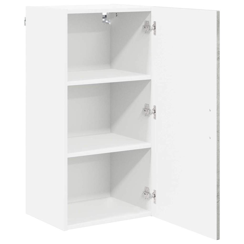 vidaXL Wall Cabinet LUCCA Concrete Grey 40 x 31 x 80 cm 5